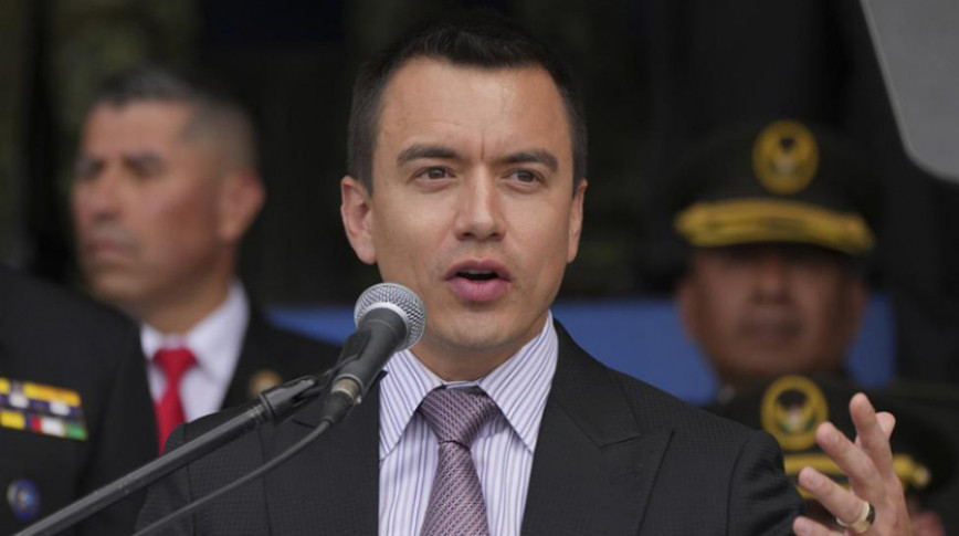 Лукашенко поздравил Даниэля Нобоа с переизбранием на должность Президента Эквадора