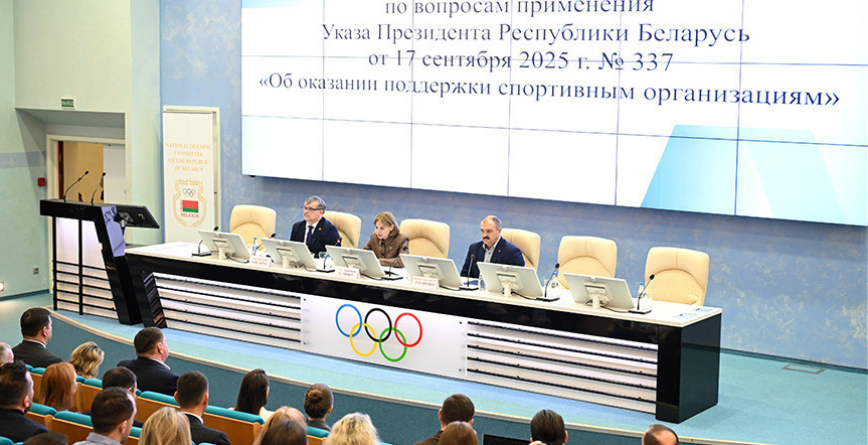 Belarus’ NOC discusses support mechanism for sports organizations