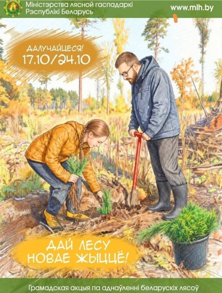 Акция «Дай лесу новае жыццё!»