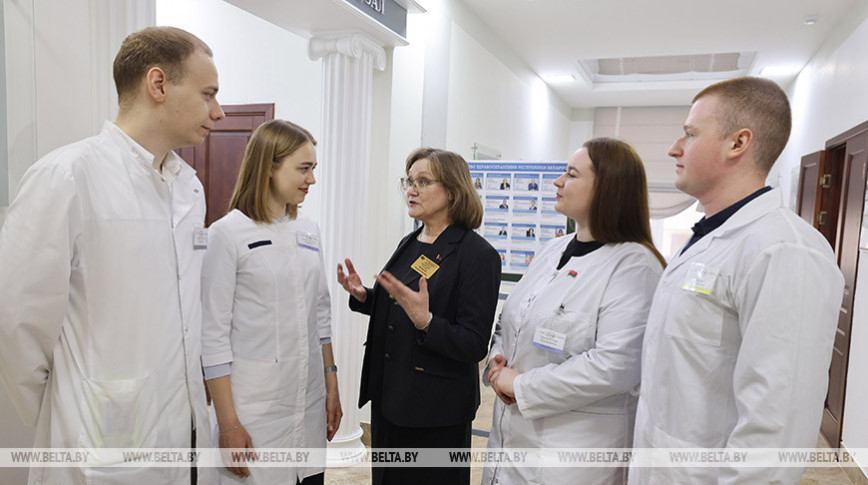 У Віцебску адбылося размеркаванне выпускнікоў ВДМУ