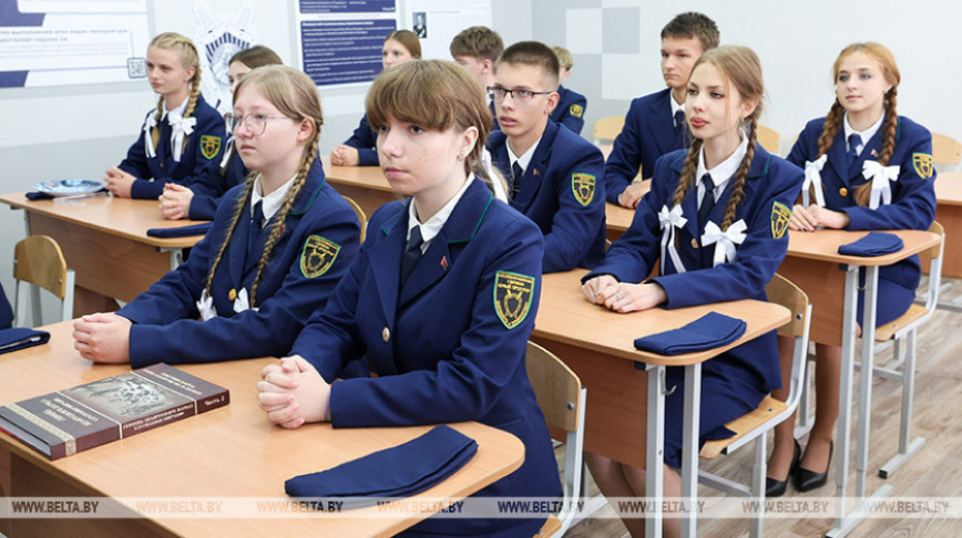 Прававы клас "Юны пракурор" адкрылі ў Віцебскай школе