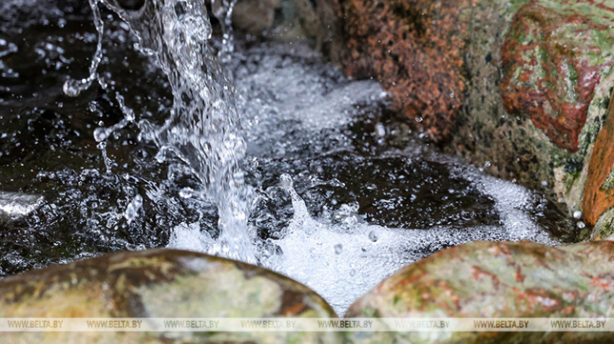 Як прыродны храм. Па ініцыятыве жыхароў Багушэўска добраўпарадкавалі крыніцу з крышталёва чыстай вадой